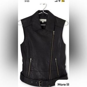 Liebeskind Berlin Sleevless leather Vest Like New